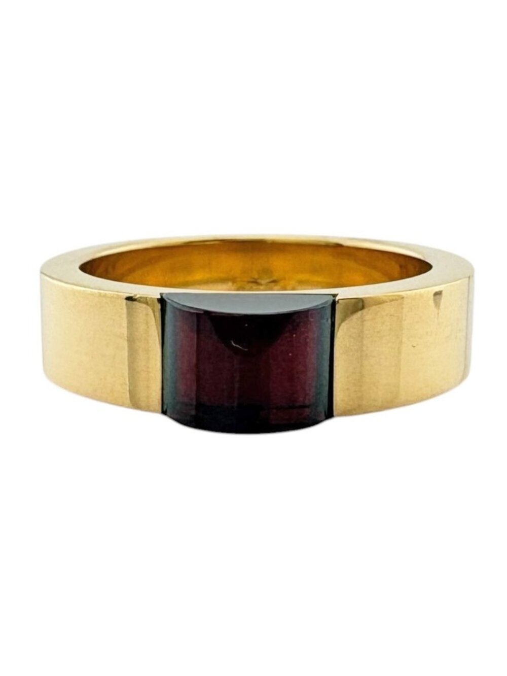 Gucci Ring 18k Gold Garnet - Picture 4 of 9